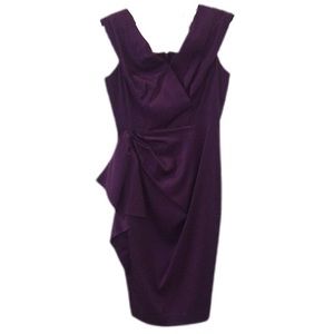 Maggy London Petite Eggplant Dress